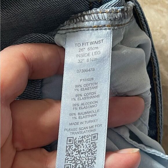 asos slouchy super high rise mom jeans size 26 - Picture 6 of 10